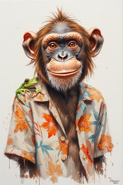 ChimpBonkFrog Art